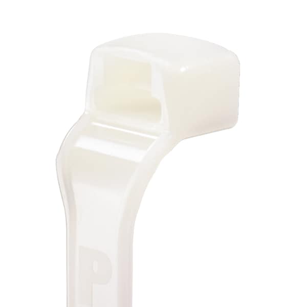 Cable Tie, 6 in L, 1-1/2 in Max Bundle Dia., Natural, Nylon 6/6, 40 lb Strength, 1000 PK